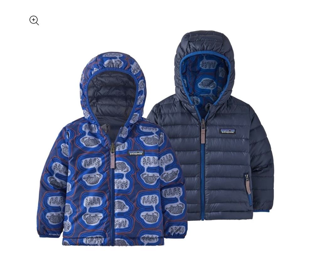 Patagonia Baby Reversible Hooded Down Sweater